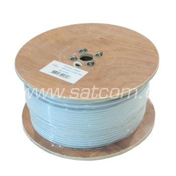 Kaabel RG 6 1,1 / 128 Tesatek 250 m valge