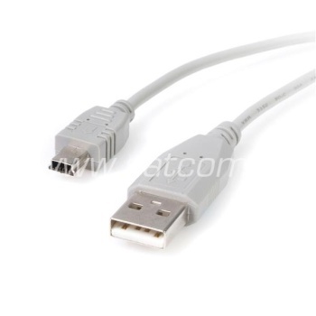 USB juhe AB mini 1,5 m
