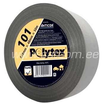 Polytex teip 25m, hõbedane