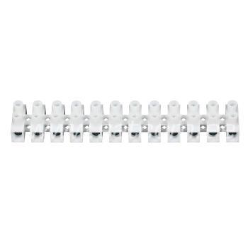 Klemmliist 12 paari 4,0-6,0 mm² valge