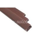 Cable trunking 16 x 16 mm brown 2 m