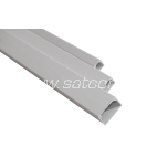 Cable trunking 16 x 16 mm gray 2 m
