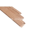 Cable trunking 16 x 16 mm beech wood 2 m
