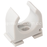 Plastic clamp for conduit ø16mm, 10pc package