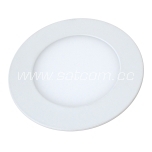LED downlight 6W, 3000K, 450lm, recessed