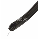 Corrugated conduit with wire EXM PipeLife ø16mm 50m roll, black 750N