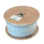 Kaabel RG 6 1,1 / 128 Tesatek 250 m valge