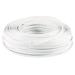 Kaabel telefoni lapik 1x4x0,5 mm valge