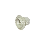 Lamp holder plastic E27 with thread and ring white