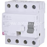 ETI Residual current circuit breaker 3P 4M 40A/30mA 6kA