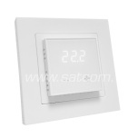 Termostaat Heber HT107 puutetundlik 220V valge