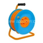 Extension cord on plastic-metal reel 25 m, 3G1,5mm² 16A