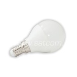 LED lamp G45 PALL 6W, E14 - 490lm