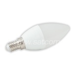 LED lamp C37 KÜÜNAL 6W, E14 - 470lm