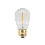 LED filament G45 1W E27 75lm