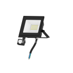 LED prozektor liikumisanduriga must, 20W, 4000K, 1650lm