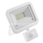 LED prozektor liikumisanduriga valge 20W, 4000K