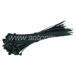 Cable tie 200 x 2,5 mm,black, 100 pc